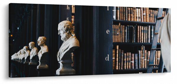 Tablou - La bibliotecă (120x50 cm)
