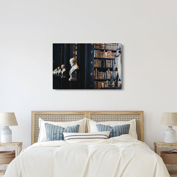 Tablou - La bibliotecă (90x60 cm)