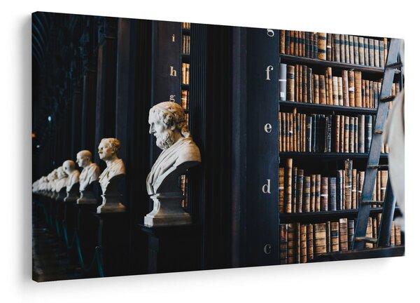 Tablou - La bibliotecă (90x60 cm)