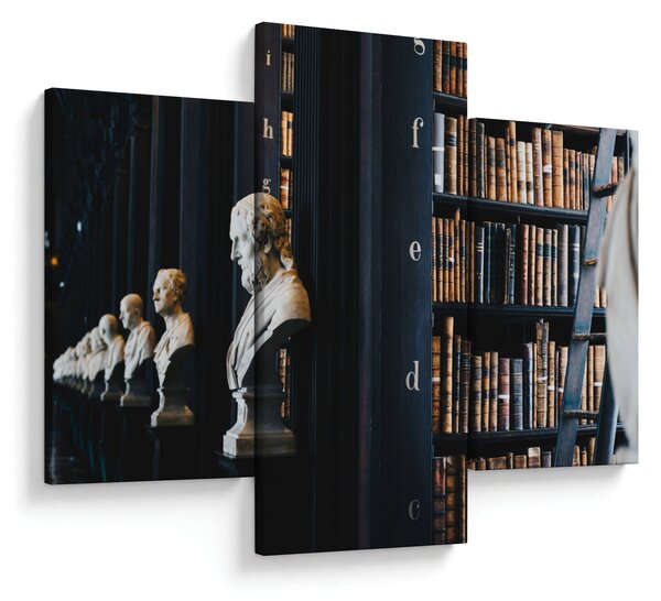 Tablou - La bibliotecă (90x60 cm)