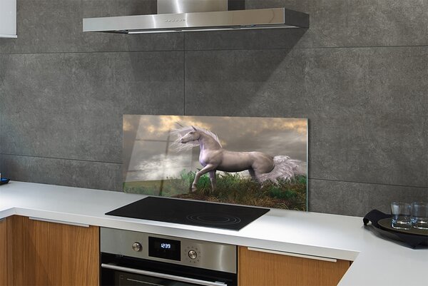 Panouri de sticlă nori Unicorn