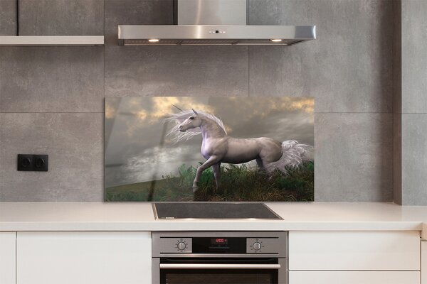 Panouri de sticlă nori Unicorn