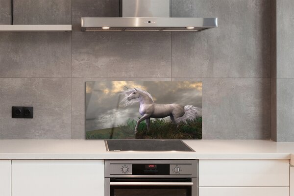 Panouri de sticlă nori Unicorn