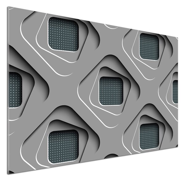 Panou sticla securizata bucatarie 3D Abstracție