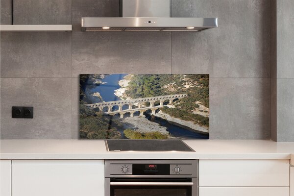 Panouri de sticlă râu Roma apeductelor
