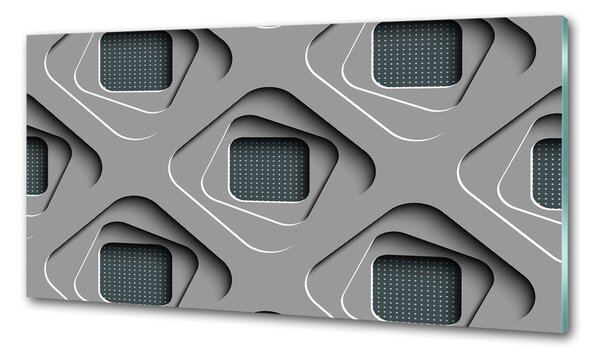 Panou sticla securizata bucatarie 3D Abstracție