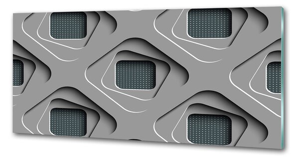 Panou sticla securizata bucatarie 3D Abstracție