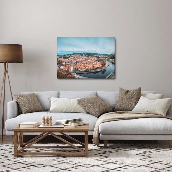 Tablou - Krumlov din Cehia (70x50 cm)