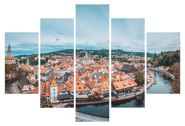 Tablou - Krumlov din Cehia (150x105 cm)