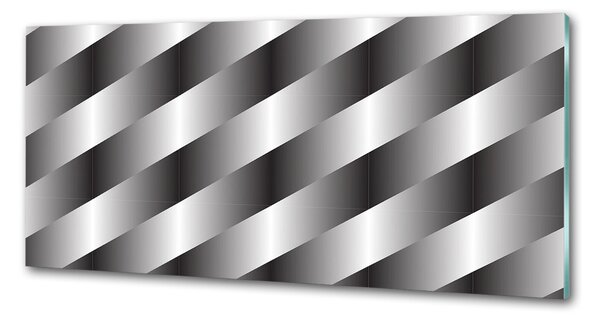 Panou sticla securizata bucatarie benzi de abstractizare