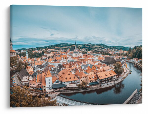 Tablou - Krumlov din Cehia (70x50 cm)