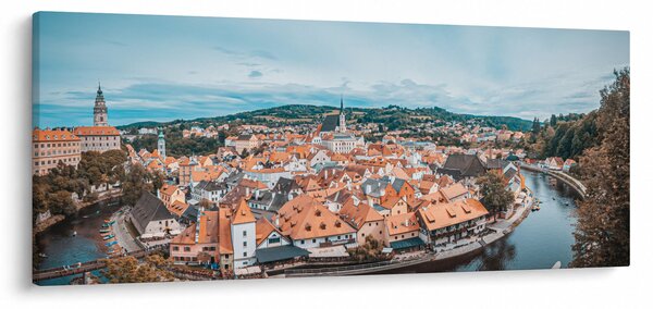 Tablou - Krumlov din Cehia (120x50 cm)