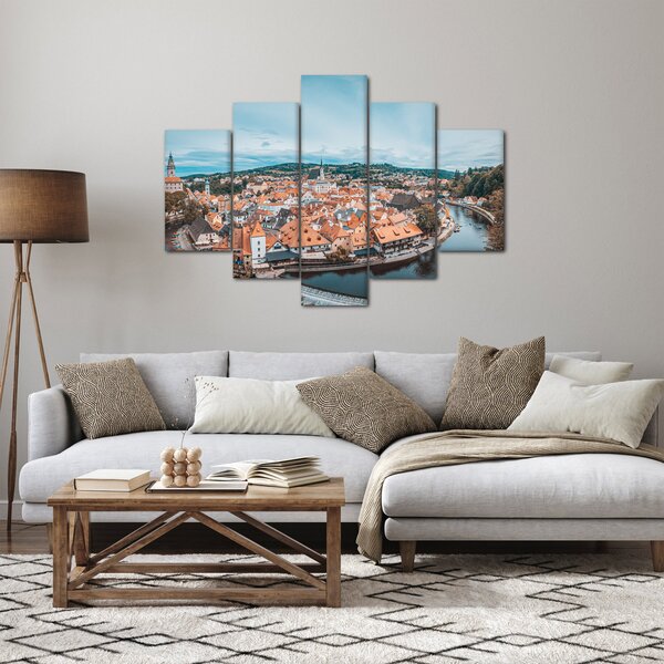 Tablou - Krumlov din Cehia (150x105 cm)