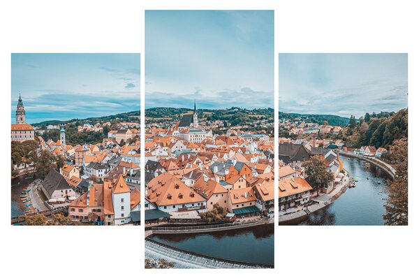 Tablou - Krumlov din Cehia (90x60 cm)
