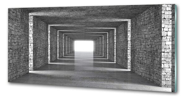Sticlă pentru bucătărie tunel Cărămidă