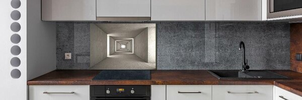 Panou perete bucătărie Tunelul de beton