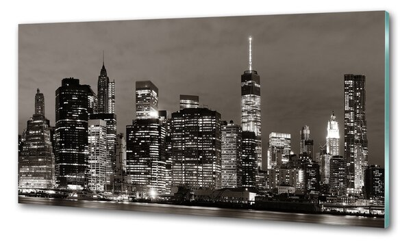 Sticlă printata bucătărie Manhattan New York City