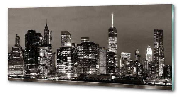 Sticlă printata bucătărie Manhattan New York City
