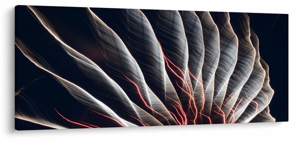 Tablou - Descărcare de lumini (120x50 cm)