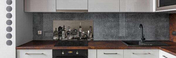 Sticlă printata bucătărie Manhattan New York City