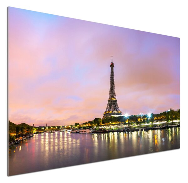 Panou sticlă bucătărie Turnul Eiffel din Paris