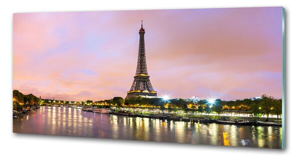 Panou sticlă bucătărie Turnul Eiffel din Paris