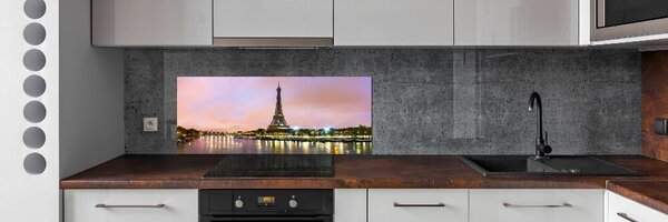 Panou sticlă bucătărie Turnul Eiffel din Paris