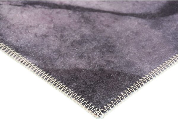 Covor gri lavabil 80x50 cm - Vitaus