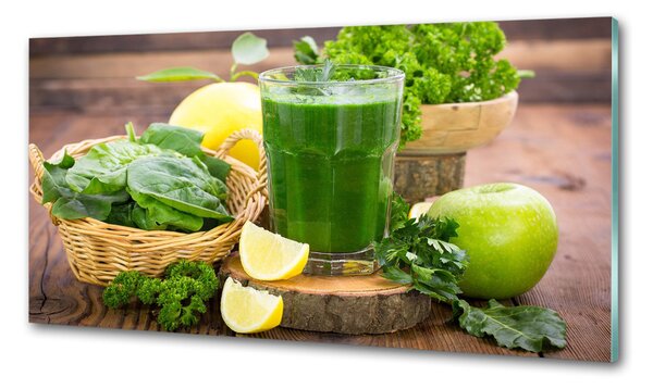 Sticlă bucătărie cocktail verde