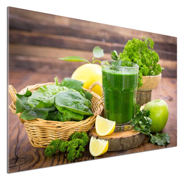 Sticlă bucătărie cocktail verde
