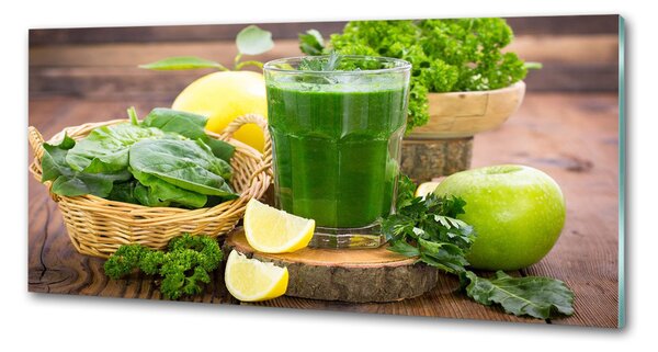 Sticlă bucătărie cocktail verde