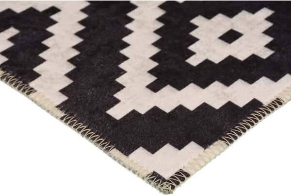 Covor negru lavabil 80x50 cm - Vitaus
