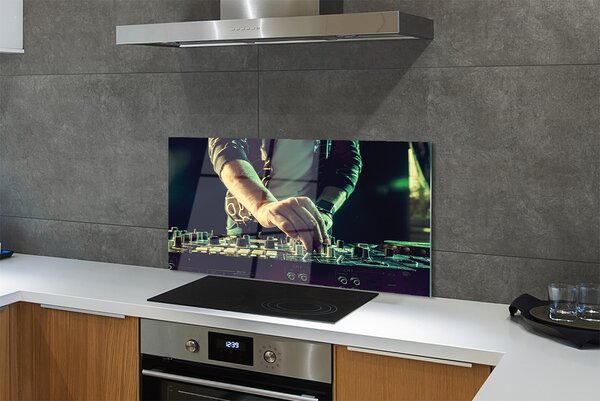 Panouri de sticlă Console DJ Casti