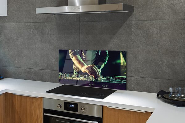 Panouri de sticlă Console DJ Casti