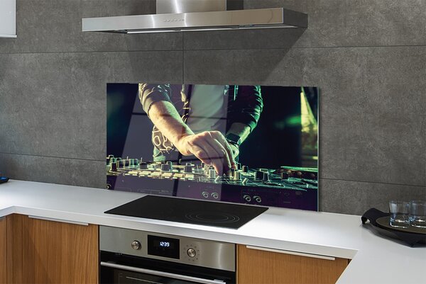 Panouri de sticlă Console DJ Casti