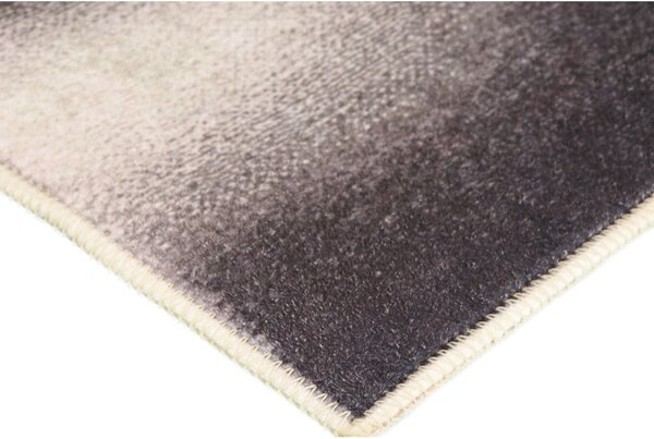 Covor alb/negru lavabil 180x120 cm - Vitaus
