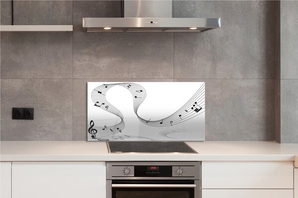 Panouri de sticlă clef treble
