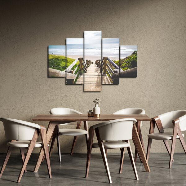 Tablou - Intare pe plaja (150x105 cm)