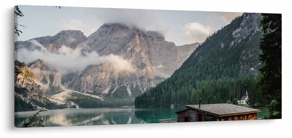 Tablou - Lake Prags (120x50 cm)