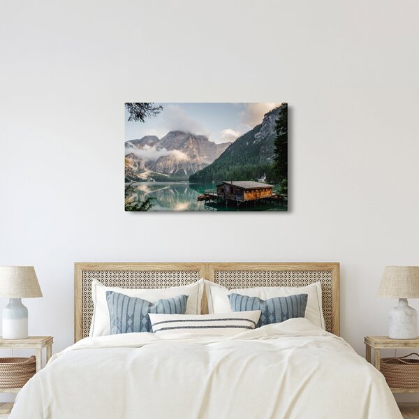 Tablou - Lake Prags (90x60 cm)