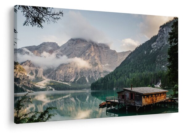 Tablou - Lake Prags (90x60 cm)