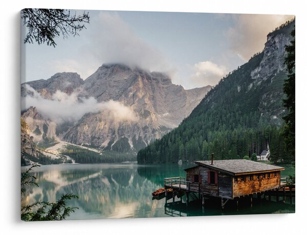 Tablou - Lake Prags (70x50 cm)