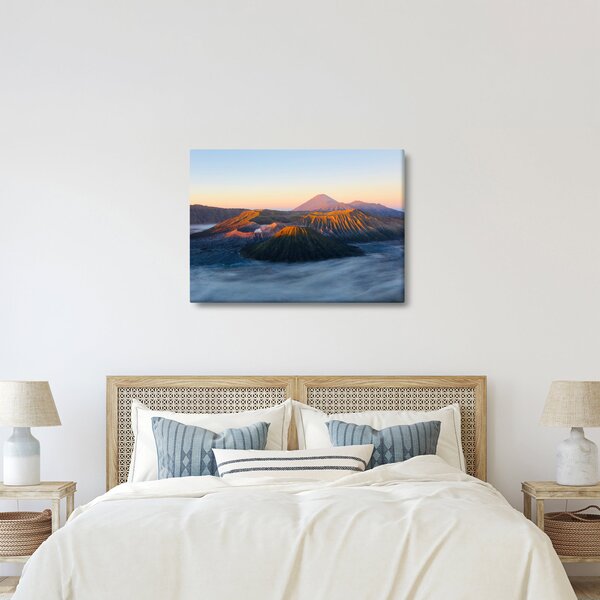 Tablou cu muntele Bromo în Indonesia (70x50 cm)