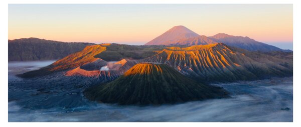 Tablou cu muntele Bromo în Indonesia (120x50 cm)