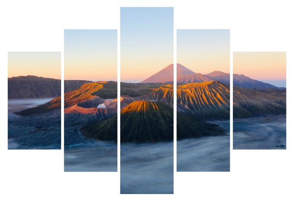Tablou cu muntele Bromo în Indonesia (150x105 cm)
