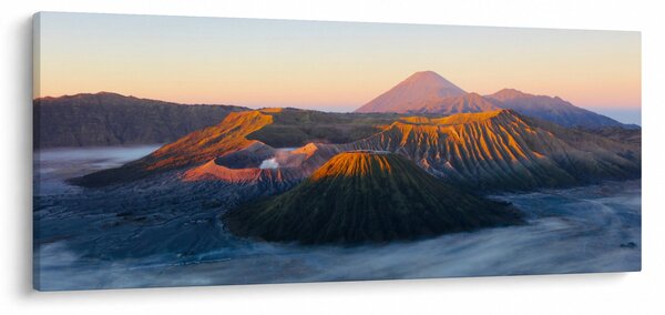 Tablou cu muntele Bromo în Indonesia (120x50 cm)