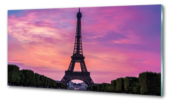 Sticlă pentru bucătărie Turnul Eiffel din Paris