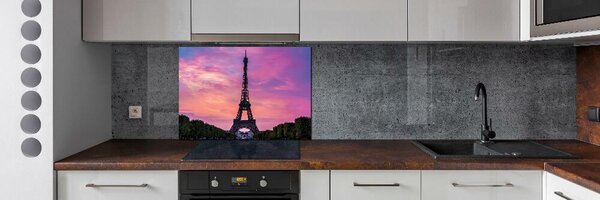 Sticlă pentru bucătărie Turnul Eiffel din Paris