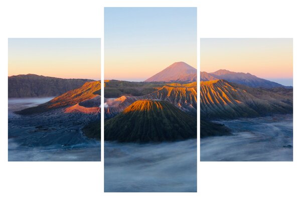 Tablou cu muntele Bromo în Indonesia (90x60 cm)