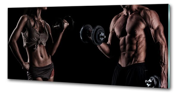 Sticlă pentru bucătărie Clădire musculare